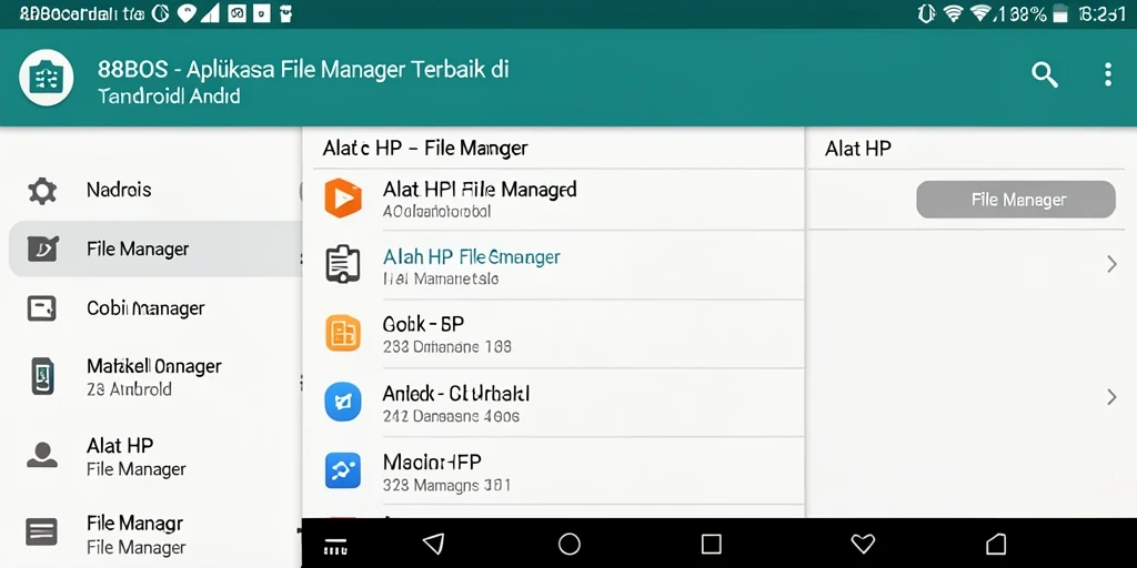 Tampilan antarmuka 88BOS yang simpel dan fungsional.