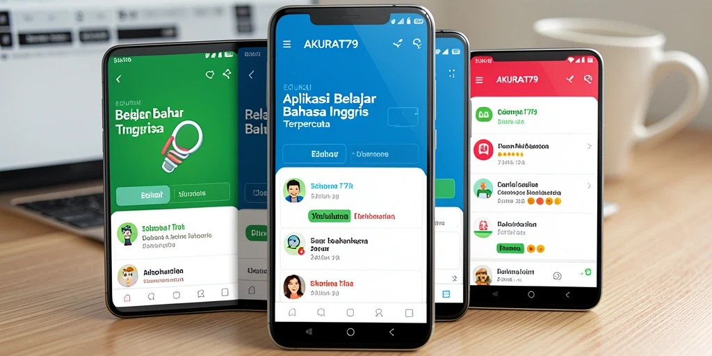 Tampilan antarmuka AKURAT79 yang intuitif dan mudah digunakan.