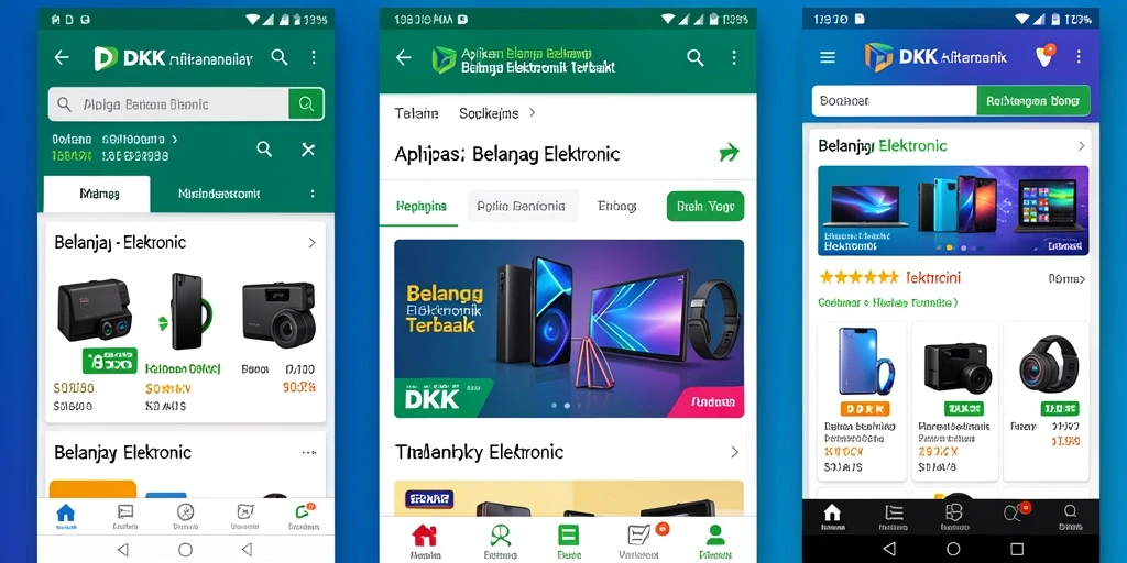 Antarmuka aplikasi DKK yang intuitif dan modern.