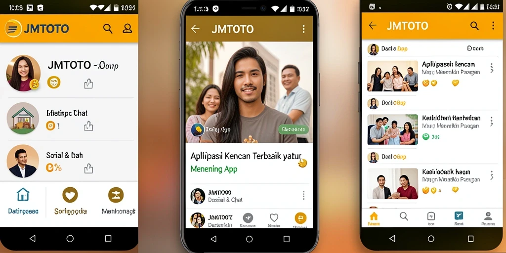 Tampilan antarmuka JMTOTO yang bersih dan user-friendly.