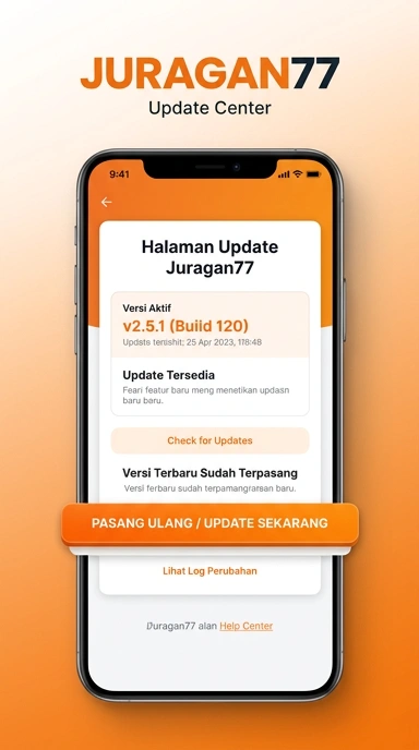 Riwayat Versi APK juragan77 untuk Pengguna Android